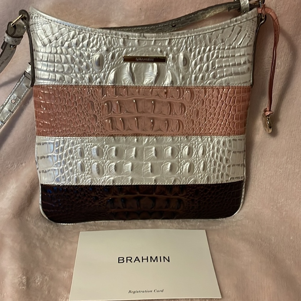 Brahmin Jody Toasted Macaroon Cassini - Picture 4 of 6